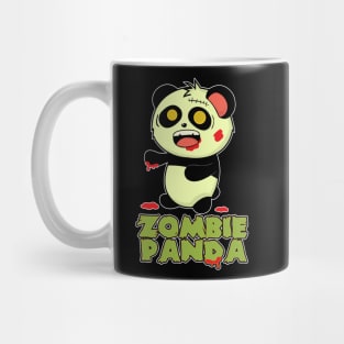 zombie panda Mug